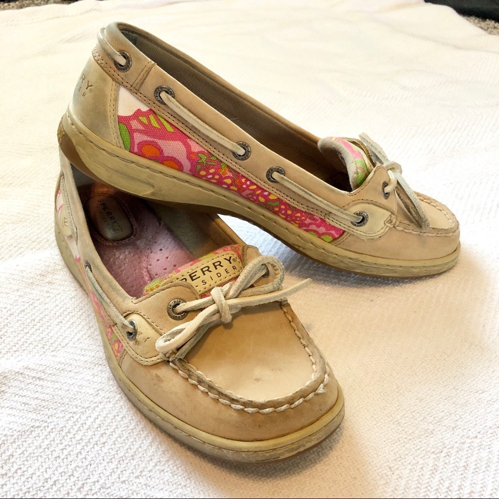 Sperry Angelfish Boat Shoe, Floral